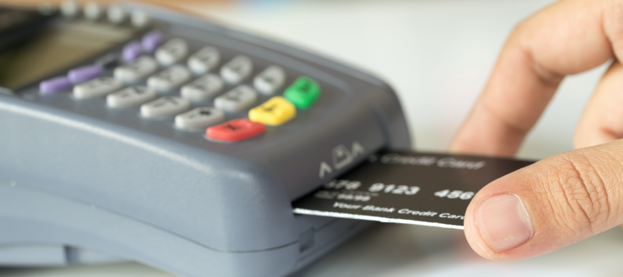 Chip card reader